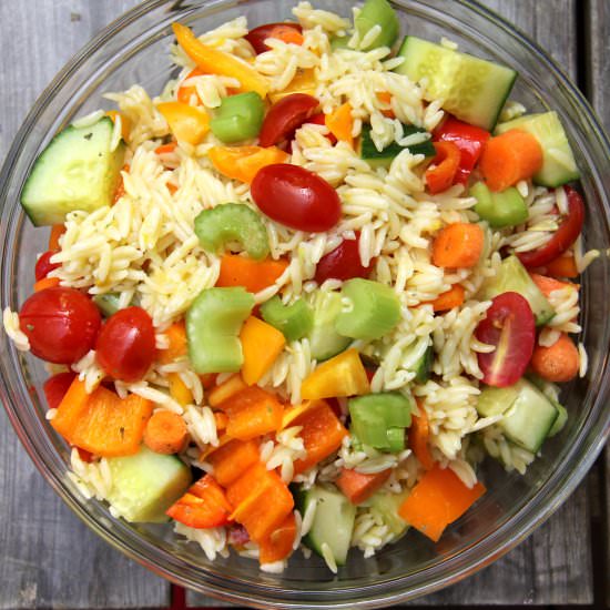 Stuffed Orzo Salad