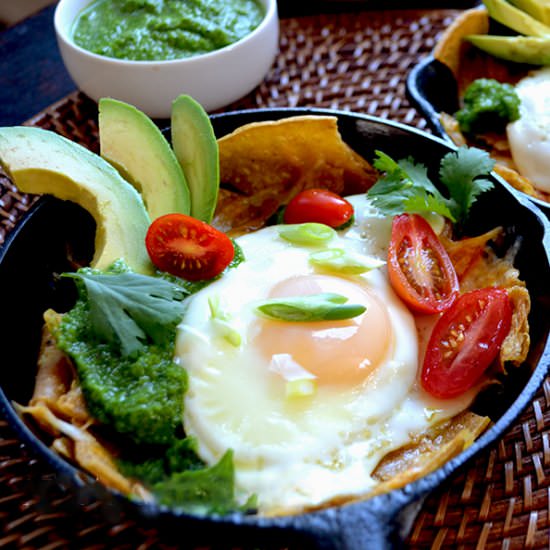Hearty Chilaquiles Verde
