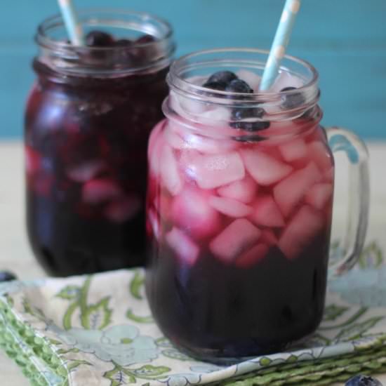 Skinny Blueberry Spritzer
