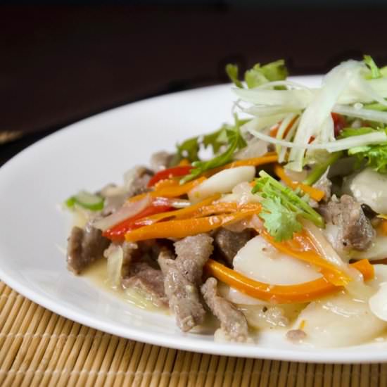Korean Stir-Fried Tteokbokki
