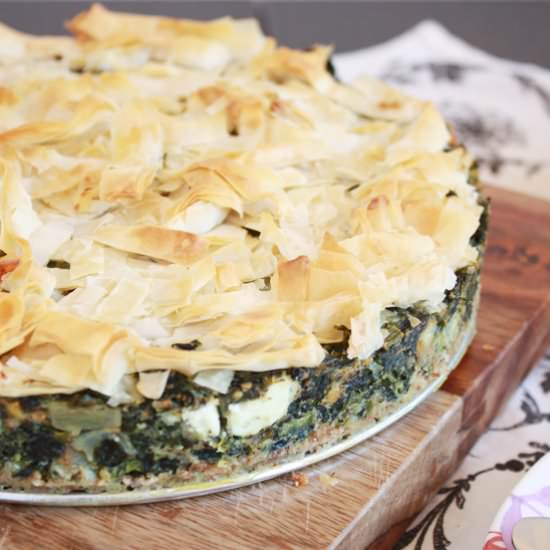 Spinach Pie with Phyllo