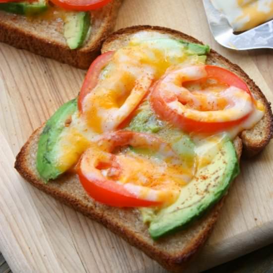 Tomato Avocado Melt