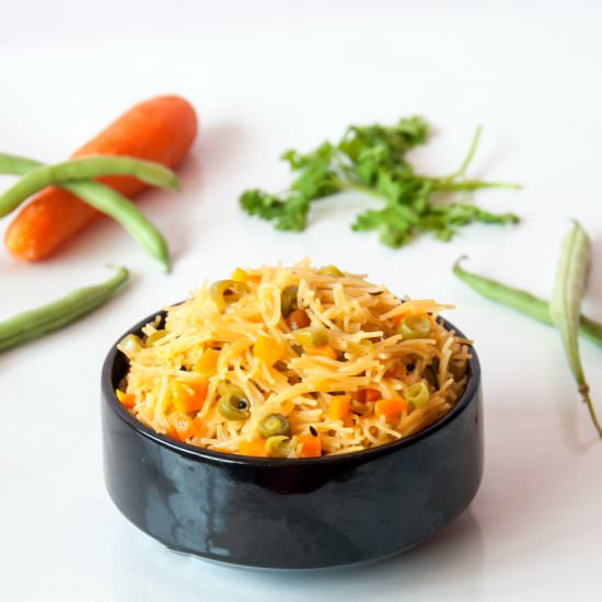 Spicy Vermicelli Upma