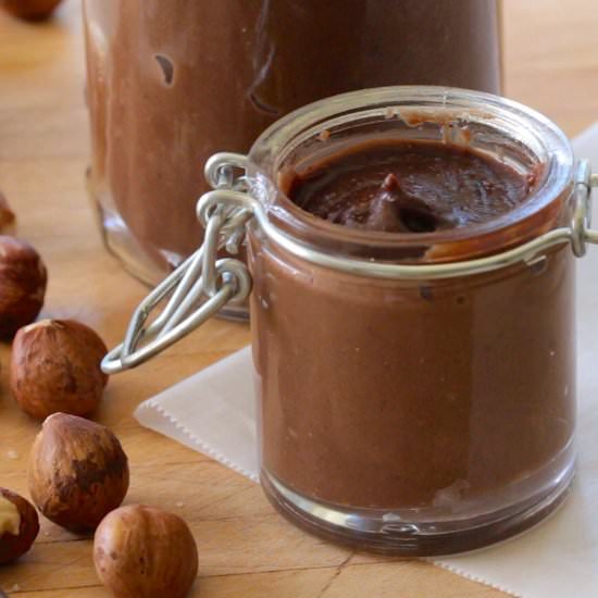 Homemade Nutella Hazelnut Spread