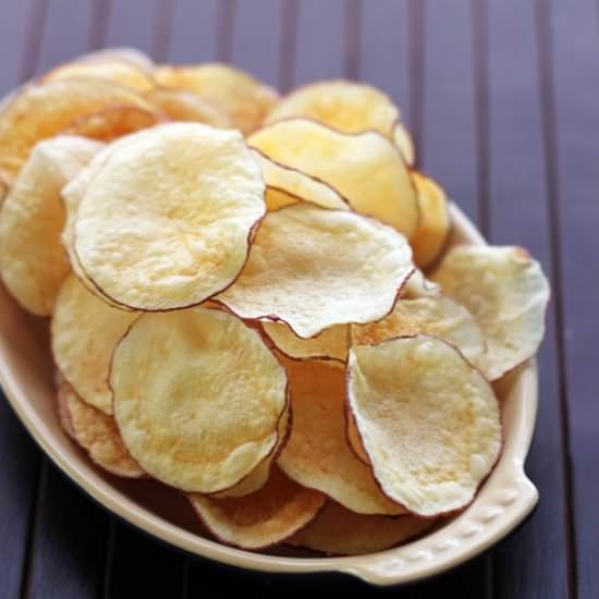 Homemade Microwave Chips