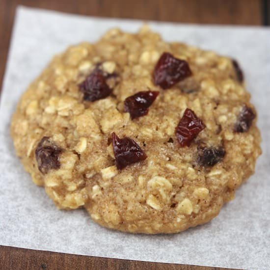 Cherry PB Oatmeal Cookies