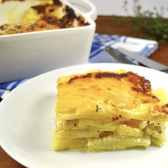 Potato Gratin Dauphinois Bake