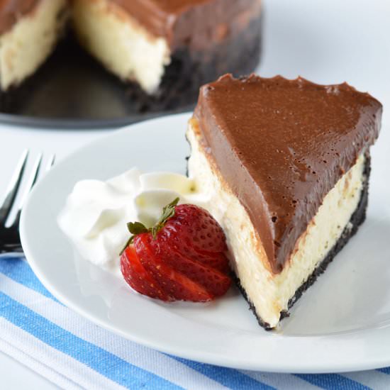Chocolate Mousse Cheesecake