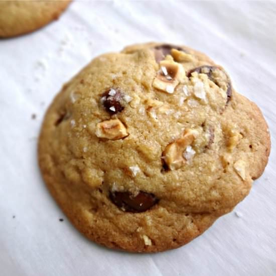 Hazelnut Chocolate Chip Cookies