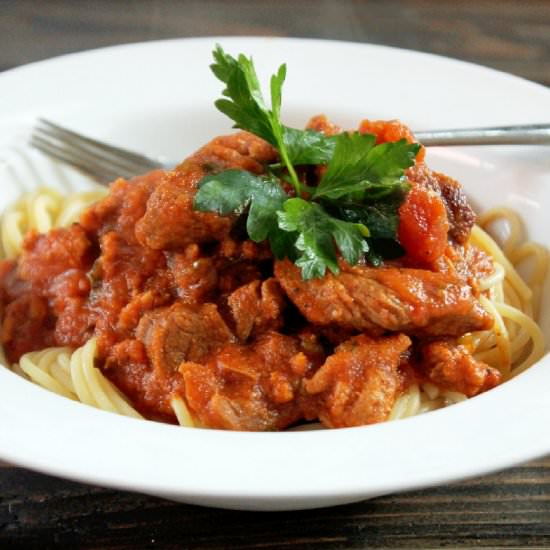 Slow Cooker Ragu with Roast