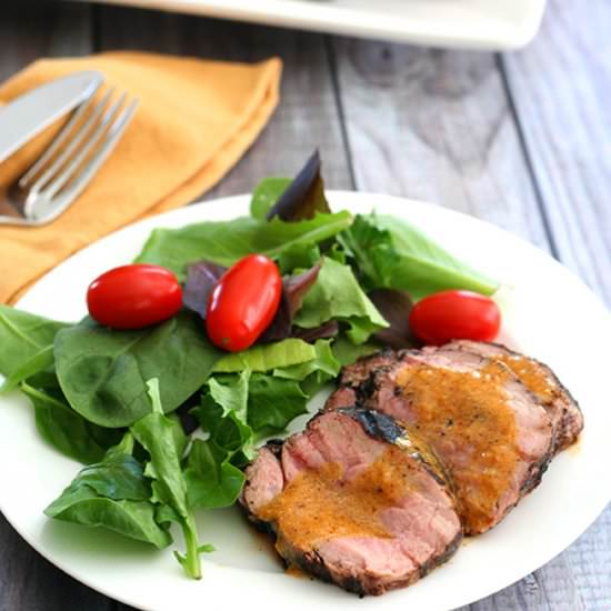 Cocoa Rubbed Pork Tenderloin