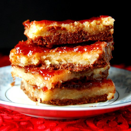Chocolate Strawberry Shortbread