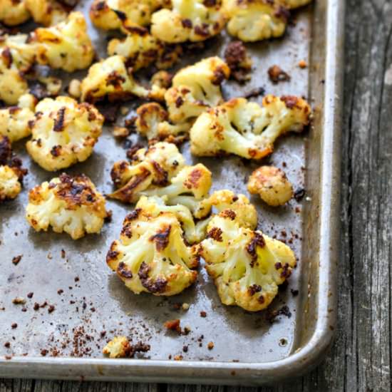 Parmesan Roasted Cauliflower