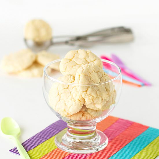 Vanilla “Ice Cream” Cookies