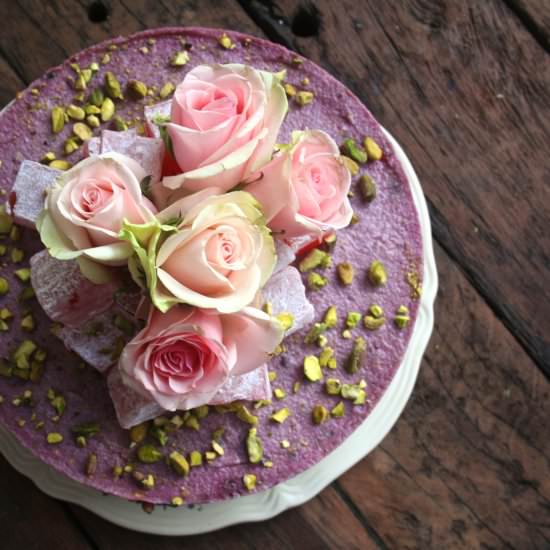 Turkish Delight Cheesecake