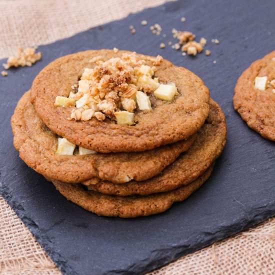 Apple Crumble Cookies