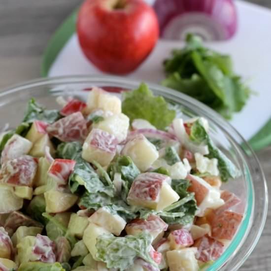 Kale & Apple Potato Salad