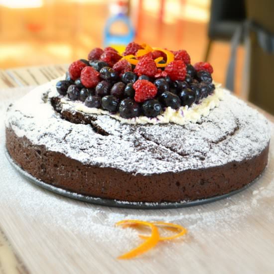 Sugar Free Chocolate Orange Cake