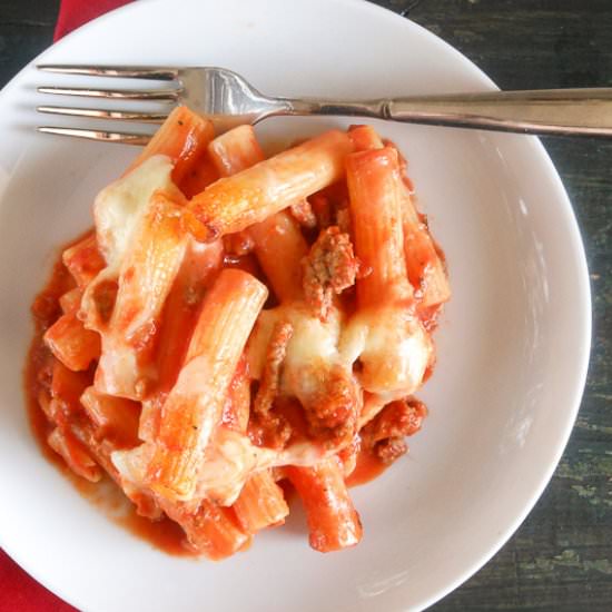 Baked pasta