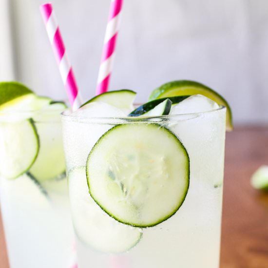 Easy Cucumber Lime Punch