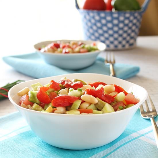Greek Bean Salad