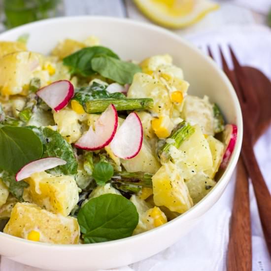 Grilled Vegetable Potato Salad