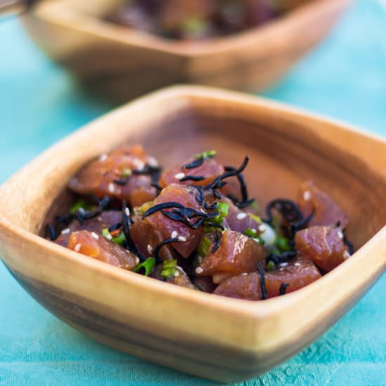 Local Style Ahi Poke