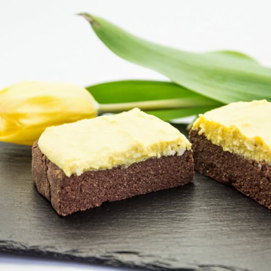Mango Cream Brownies