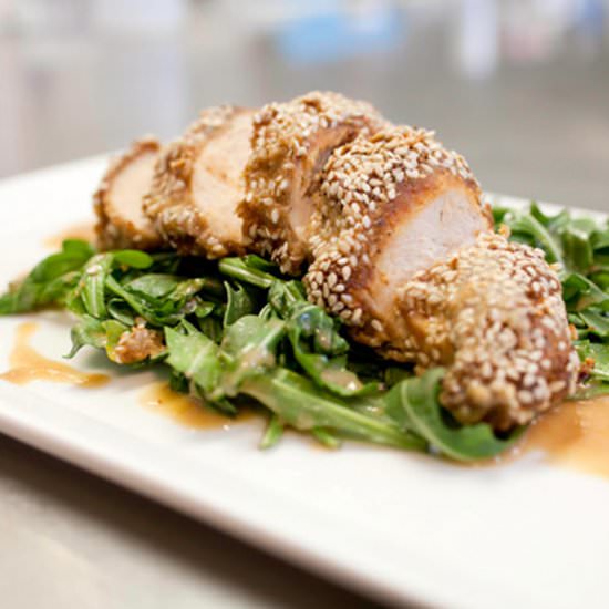 Tahini Glazed Chicken