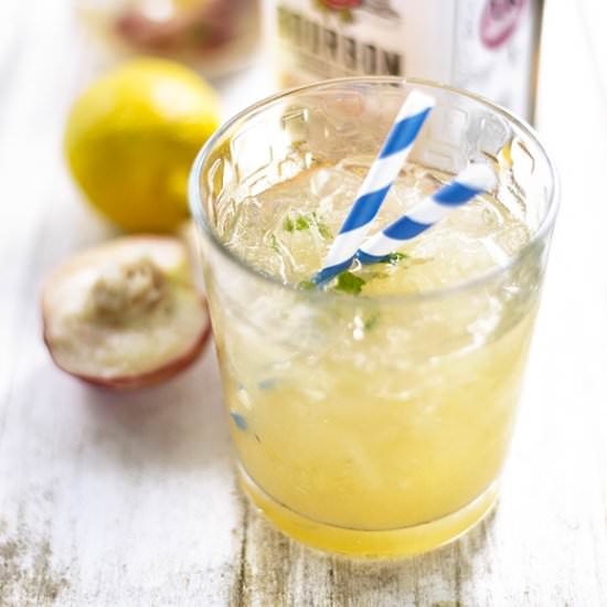 Peach Bourbon Cooler