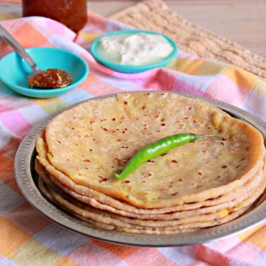Flat Breads With Potato Filling