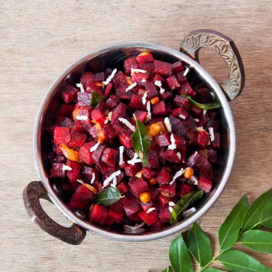 Beetroot Stir Fry