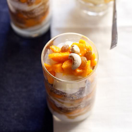 Amaranth Yogurt Honeyed Parfait