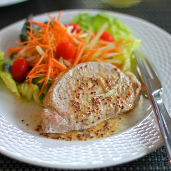 Herb Pork Steak