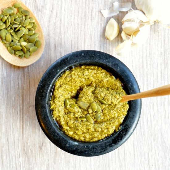Sunflower Seeds Pesto