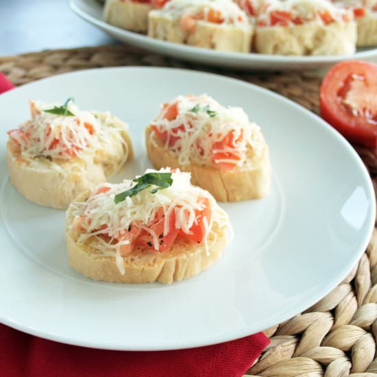 Easy Gluten Free Bruschetta