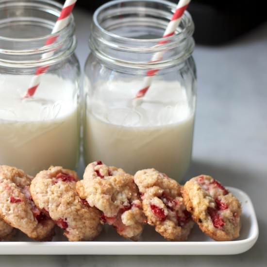 Strawberry Shortcake Cookies