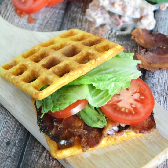 Cornbread Waffle BLT’s