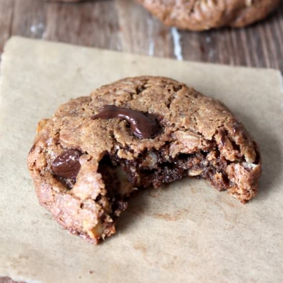 Pecan Chocolate Oatmeal Cookies