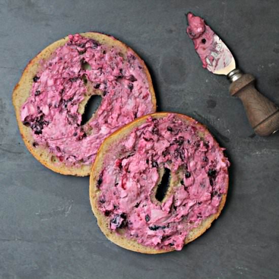 Homemade Berry Cream Cheese