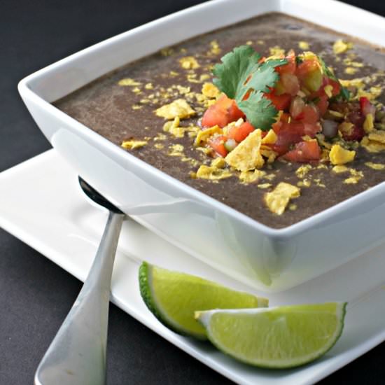 Crock Pot Black Bean Soup