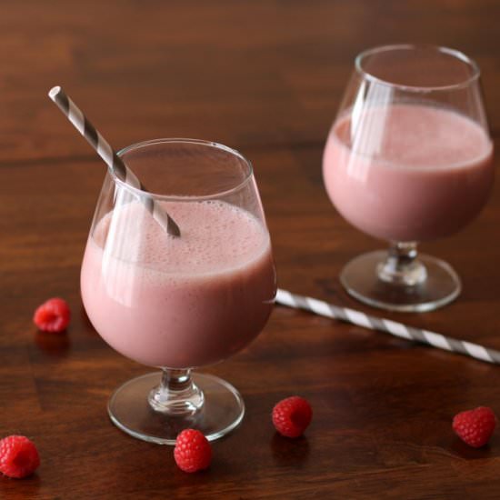 Raspberry Vanilla Smoothie