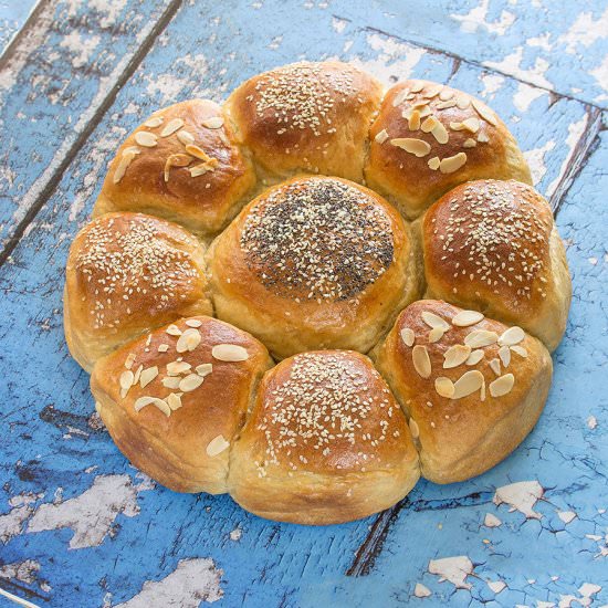 Enriched Eggs & Grains Challah