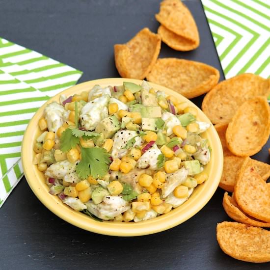 Crab, Avocado & Corn Salad