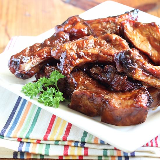 Easy BBQ Baby Back Ribs