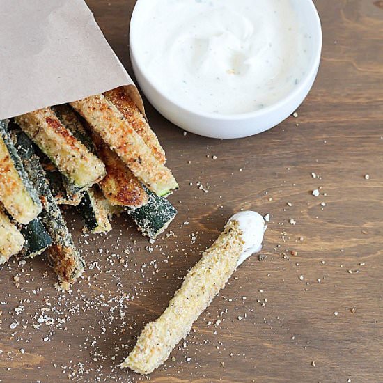 Baked Zucchini Fries