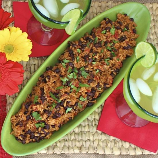 Mexican Black Beans & Rice