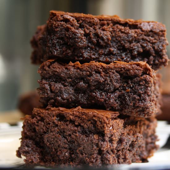 The Fudgiest Nutella Brownies