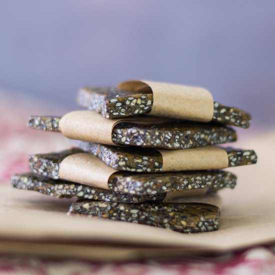 Candied Black Sesame Chews