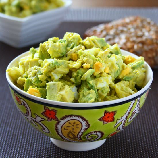 Avocado egg salad
